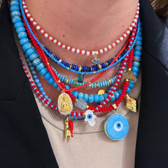 Turquoise Beaded Necklace