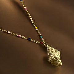 Carry the Energy of the Sea with You - Seashell Necklace