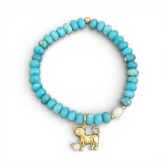 Cat Beaded Bracelet
