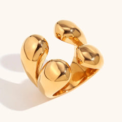 Chunky Double Dome Ring