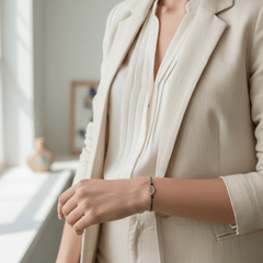 CZ Evil Eye Cord Bracelet