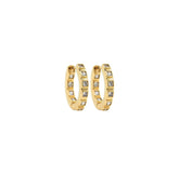 Cz Hoop Earrings
