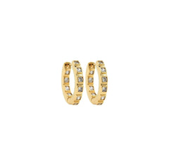 Cz Hoop Earrings