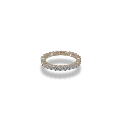 Dainty Cz Rose Gold Ring