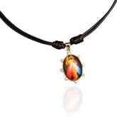 Divine Mercy of Jesus Cord Necklace