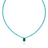 Emerald Beaded Necklace