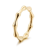 Gold Bamboo Ring