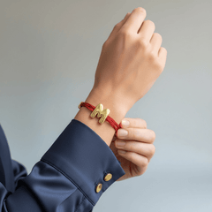 Gold Initial Bracelet