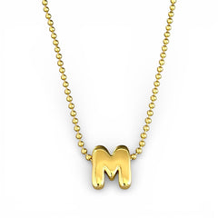 Gold Initial Necklace