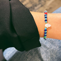 Hamsa Evil Eye Beaded Bracelet