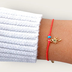 Tiny Palm Tree Bracelet