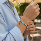 I Flow with Grace and Abundance — Fish Charm Bracelet