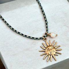 Sun Pendant Necklace