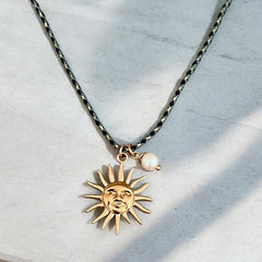 Sun Pendant Necklace