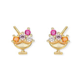 Ice Cream Tiny Stud Earrings