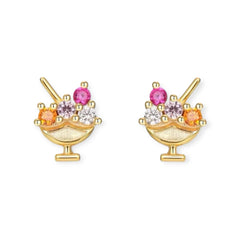 Ice Cream Tiny Stud Earrings
