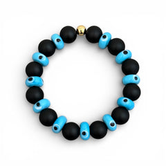 Multi Evil Eye Beaded Bracelet