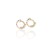 Multicolor Stud Earrings