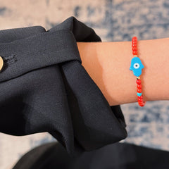 My Hamsa Hand Guards My Path Bracelet