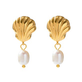 Oyster Pearl Earrings