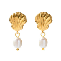 Oyster Pearl Earrings