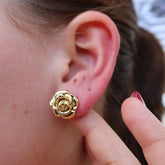 Rose Stud Earrings
