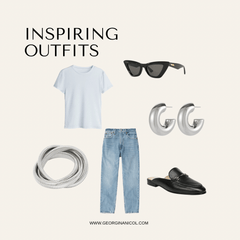 Silver Chunky Earrings