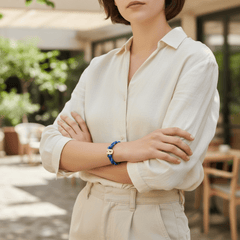 Statement Initial Bracelet