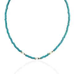 Three Fish Turquoise Necklace