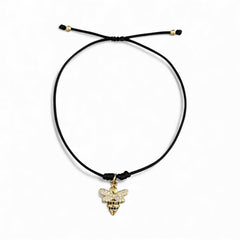 Abundance & Prosperity CZ Bee Bracelet