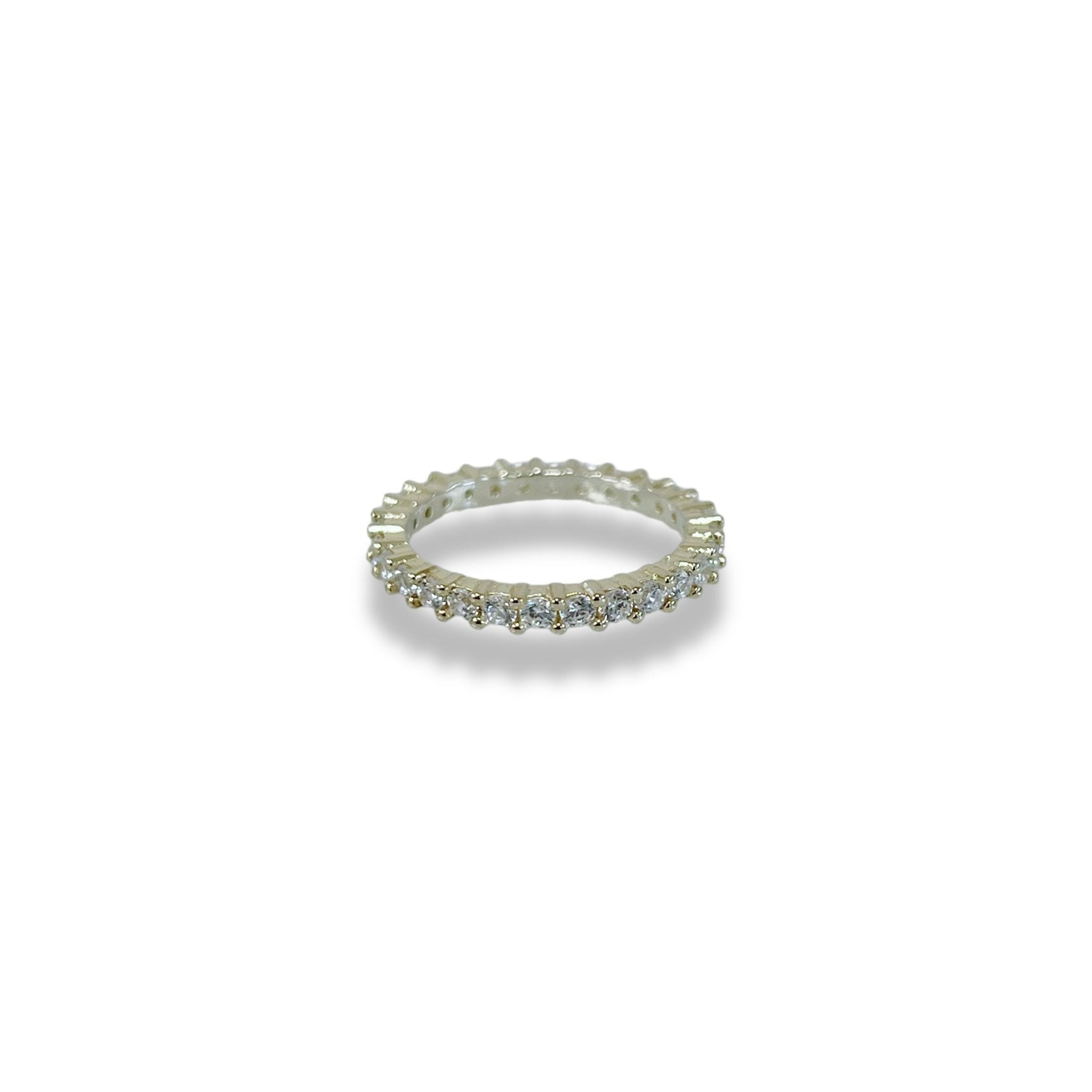 Dainty Cz Gold Ring