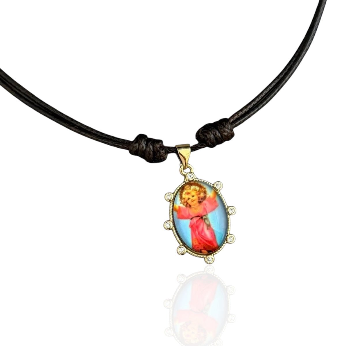 Divine Child Jesus Cord Necklace