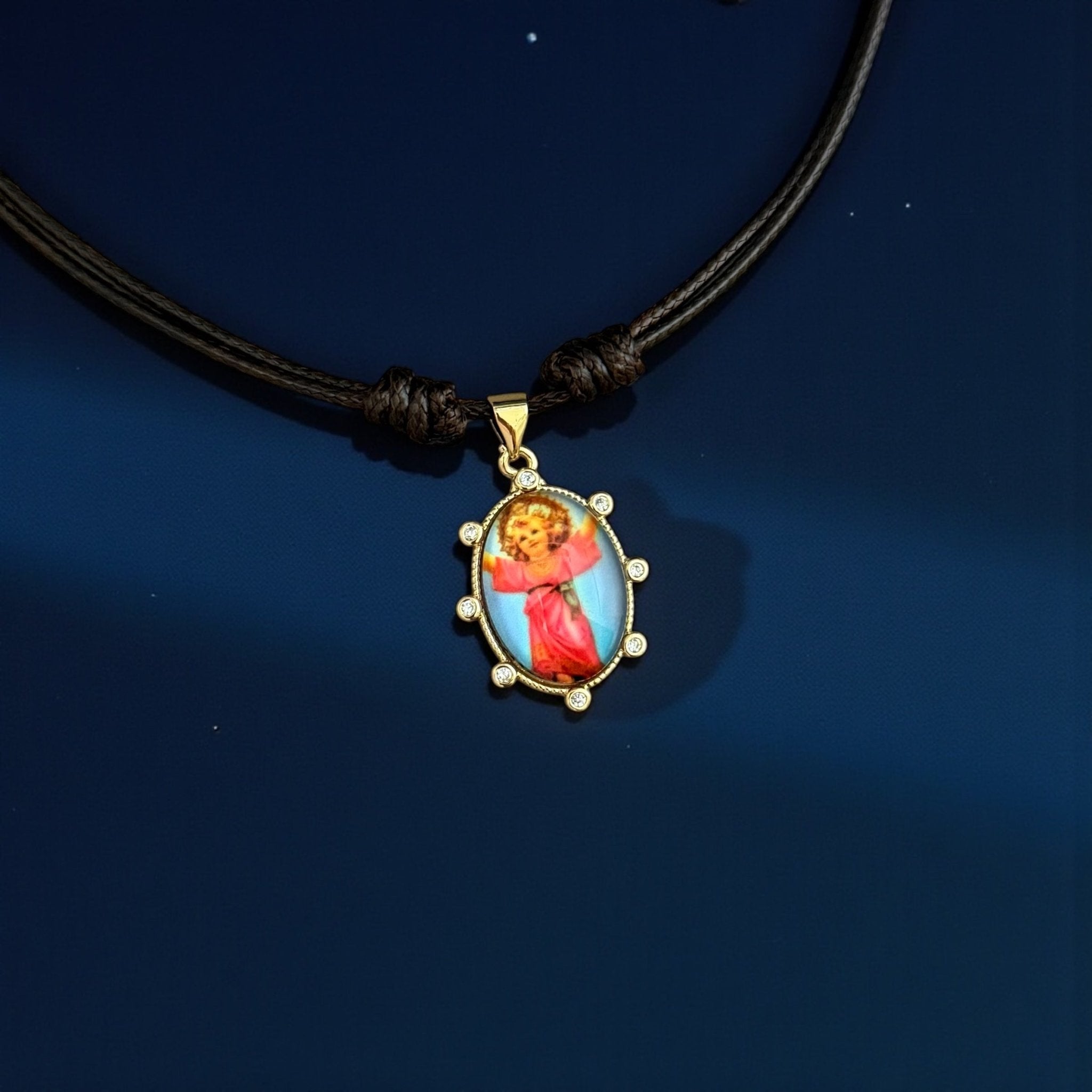 Divine Child Jesus Cord Necklace