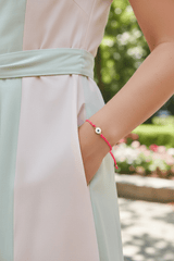 Energy Aligned, Spirit Protected — Fuchsia Evil Eye Bracelet