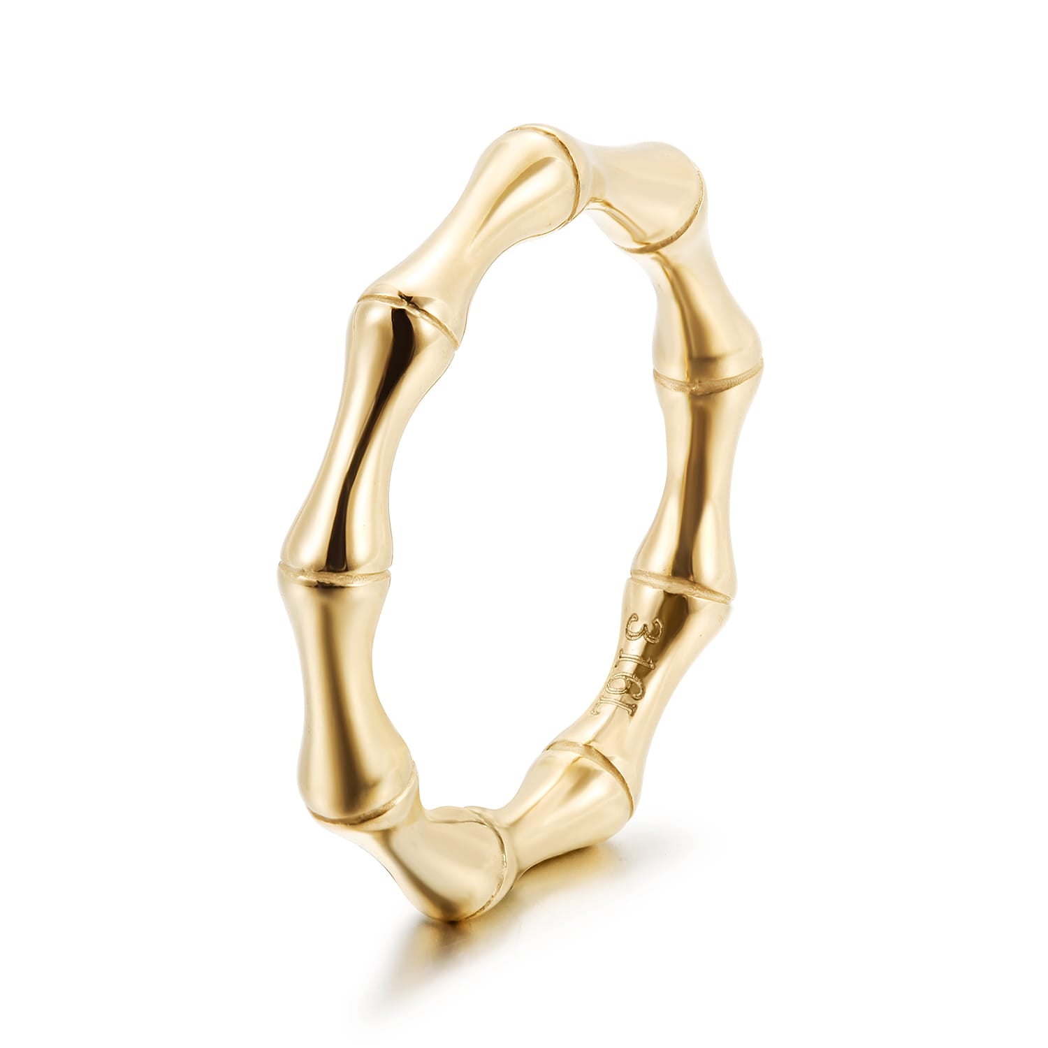 Gold Bamboo Ring