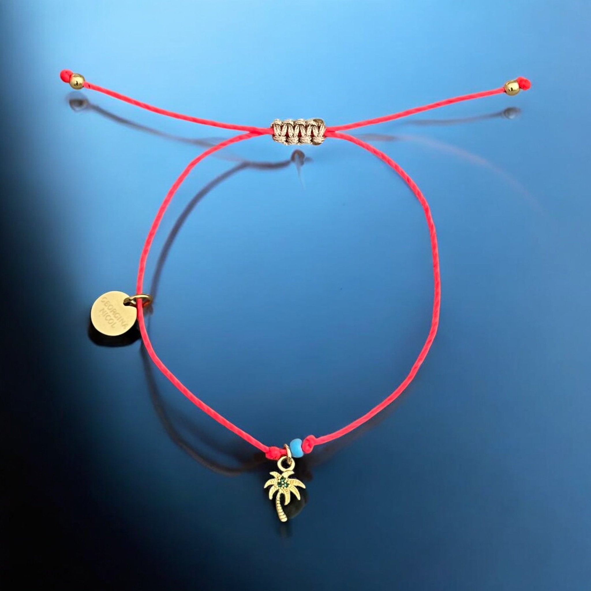 Tiny Palm Tree Bracelet