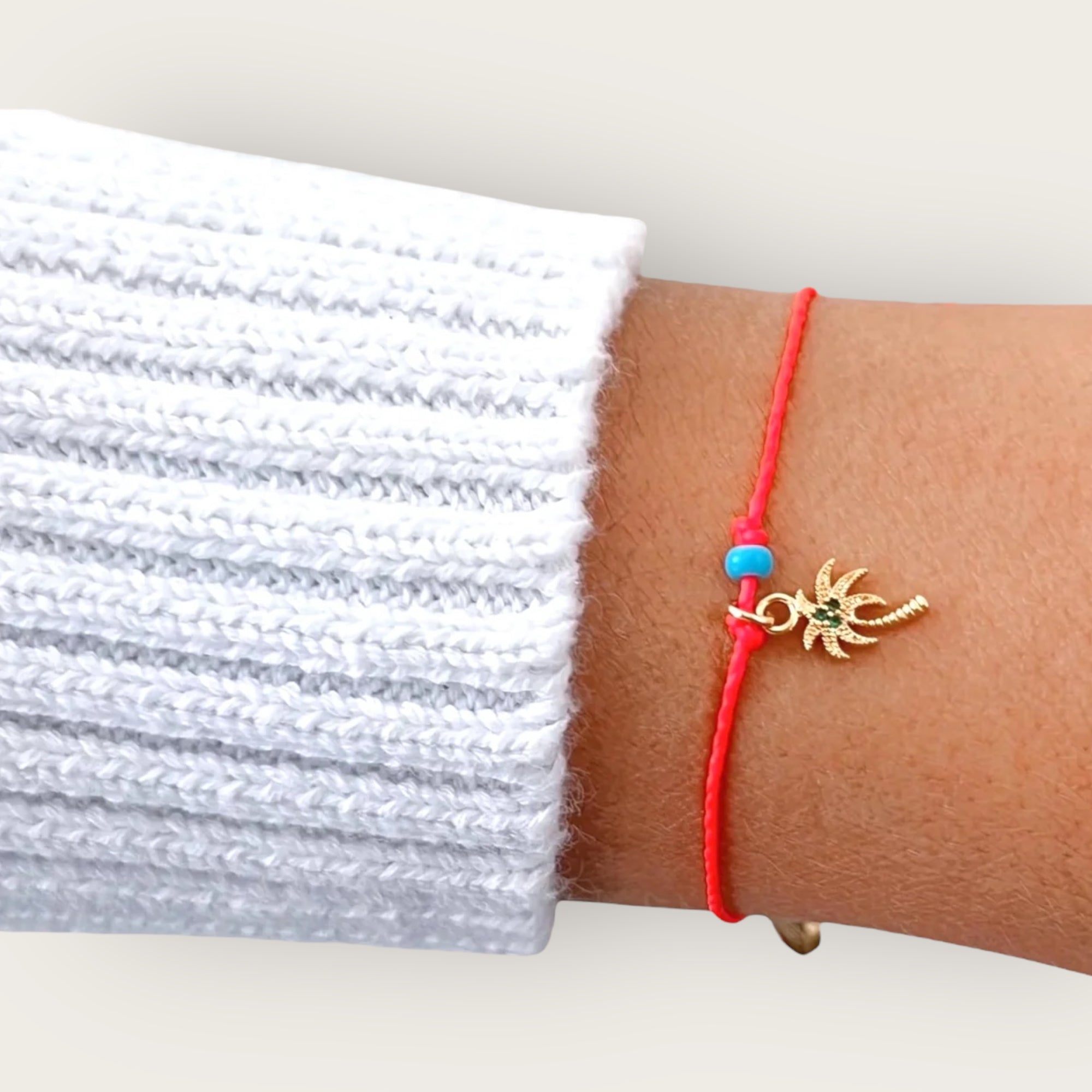 Tiny Palm Tree Bracelet