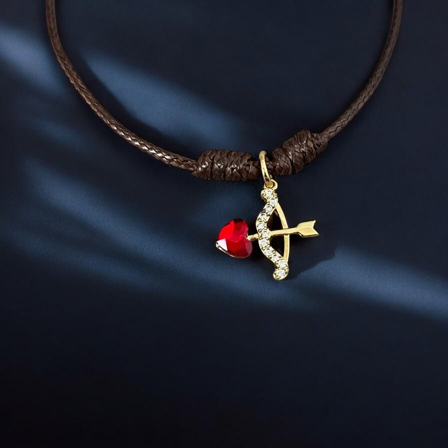 Love & Intention – Cupid's Arrow Charm Bracelet (One of a Kind)