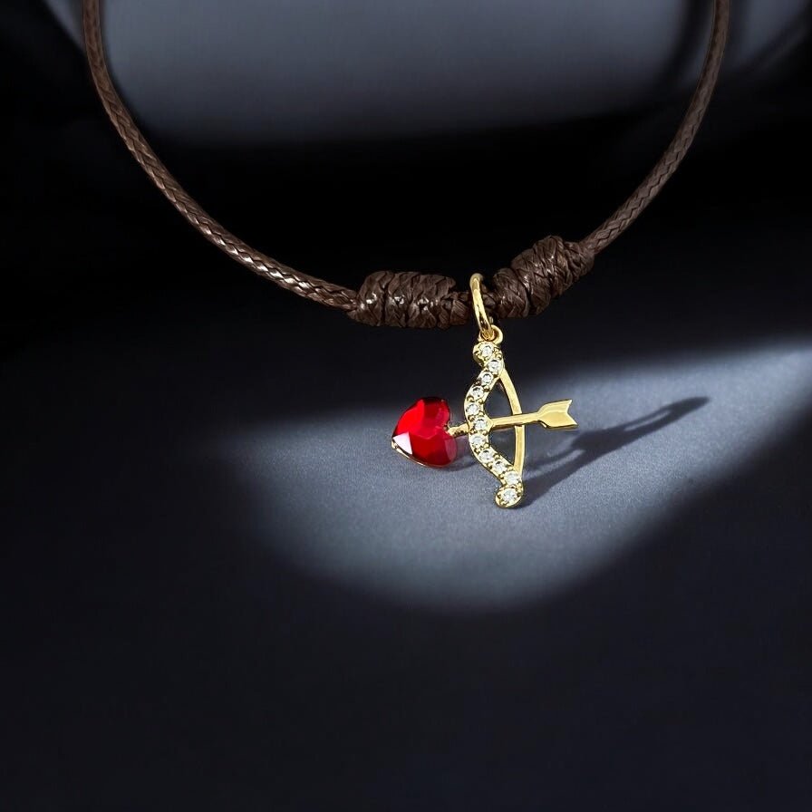 Love & Intention – Cupid's Arrow Charm Bracelet (One of a Kind)