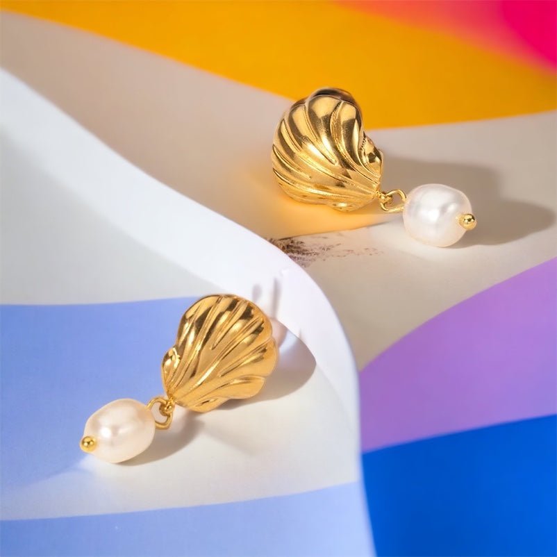 Oyster Pearl Earrings