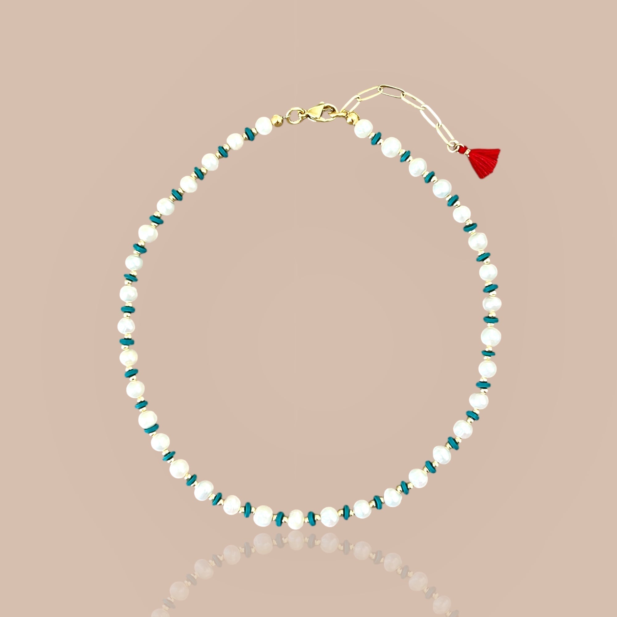 Pearl Beaded Necklace