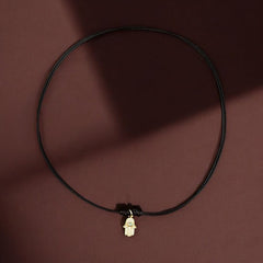 Protection & Energy - Opal Hamsa Hand Necklace