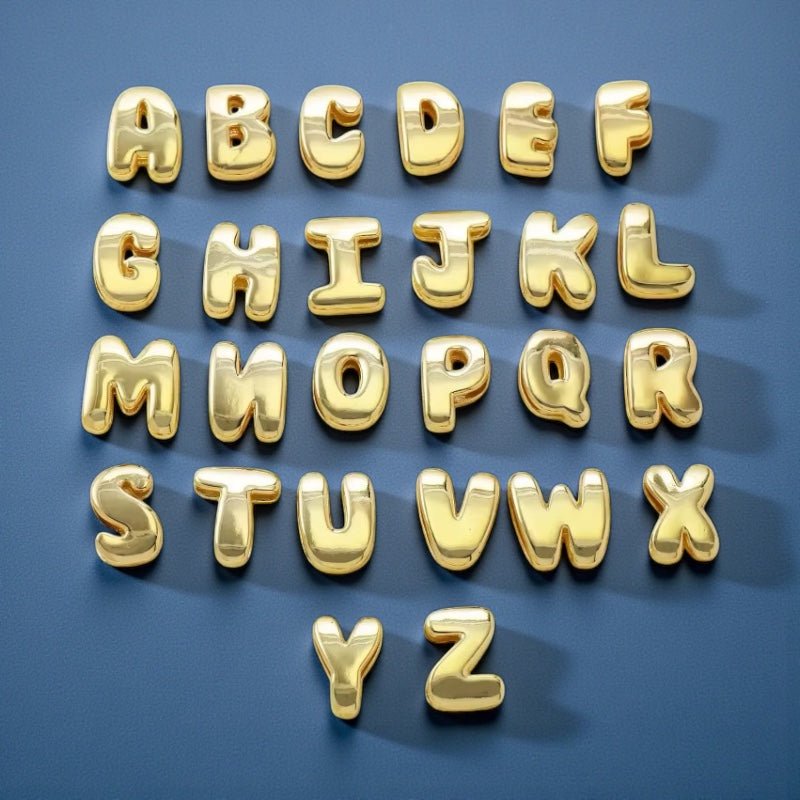 Statement Initial Bracelet