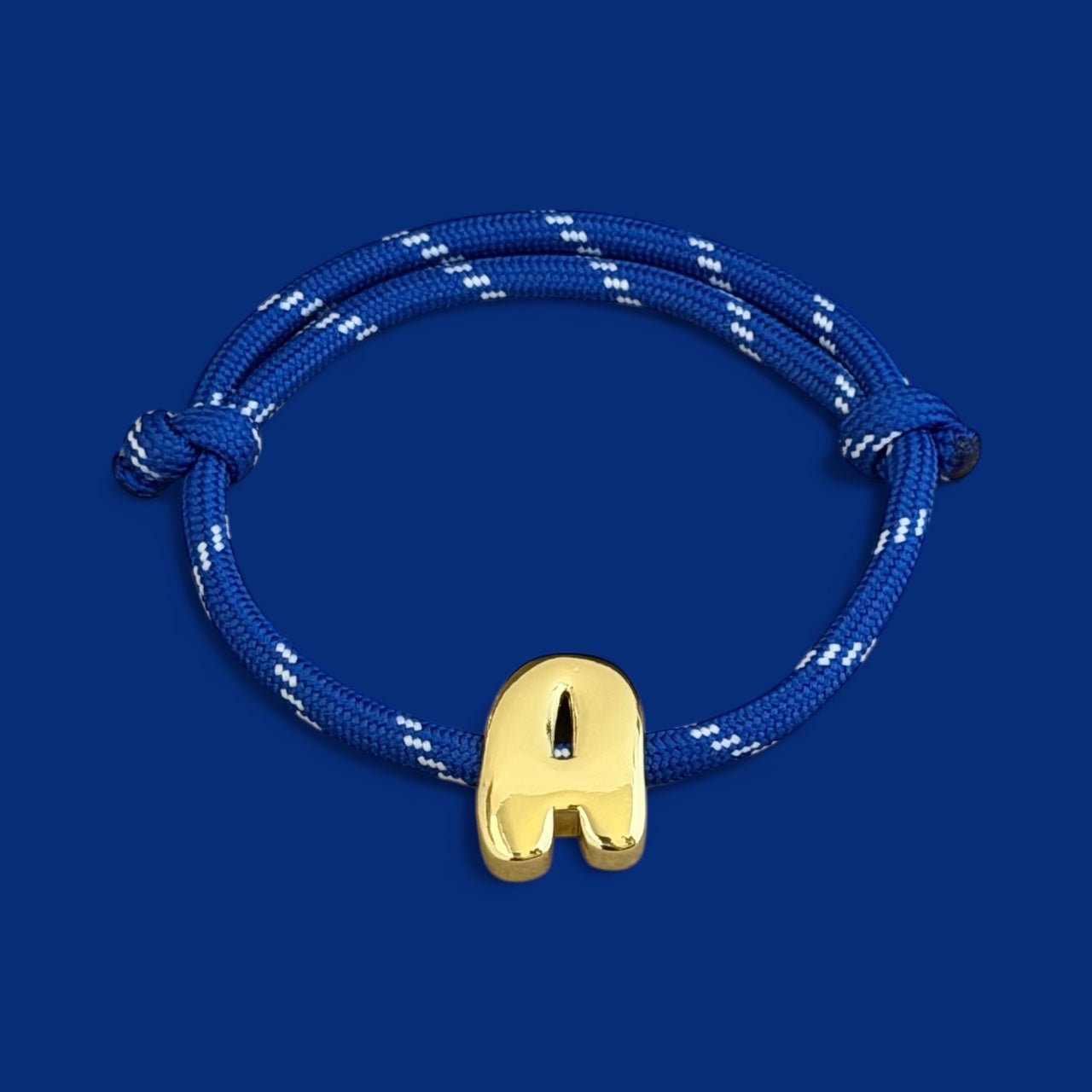 Statement Initial Bracelet