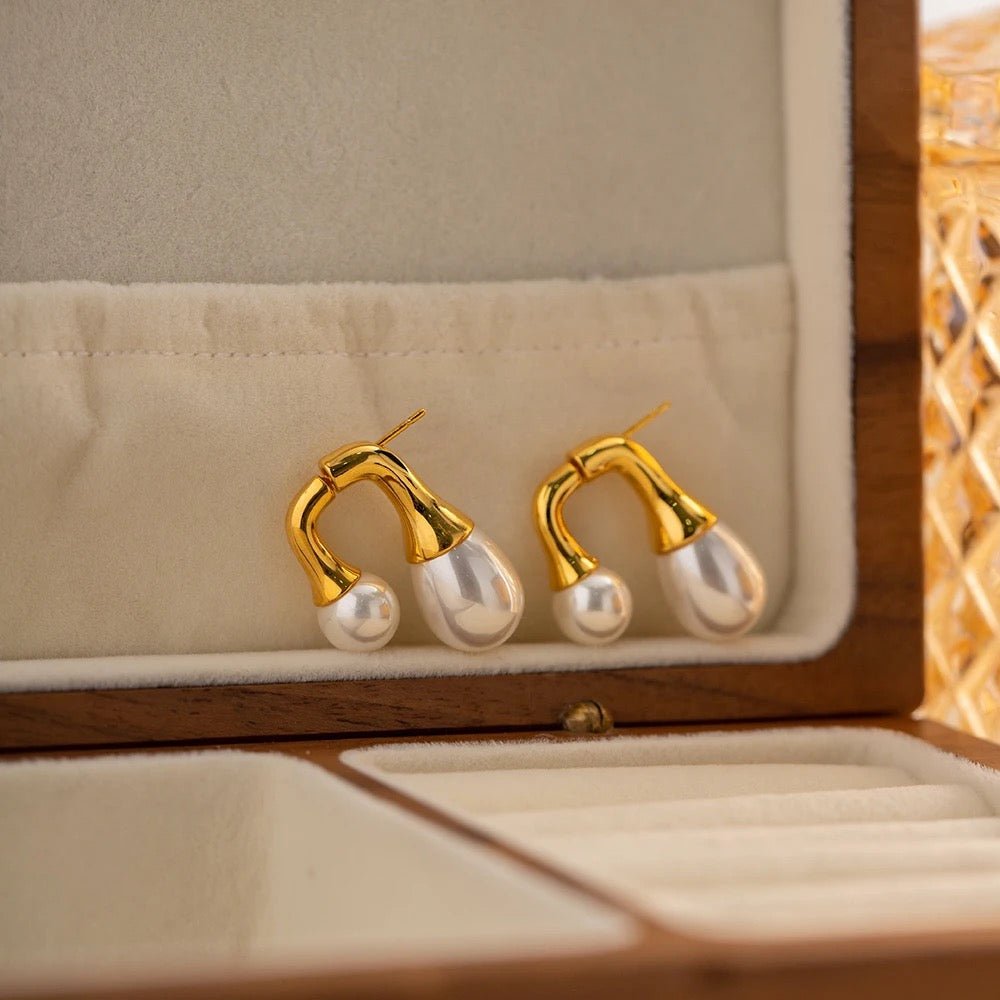 Statement Pearl Earrings