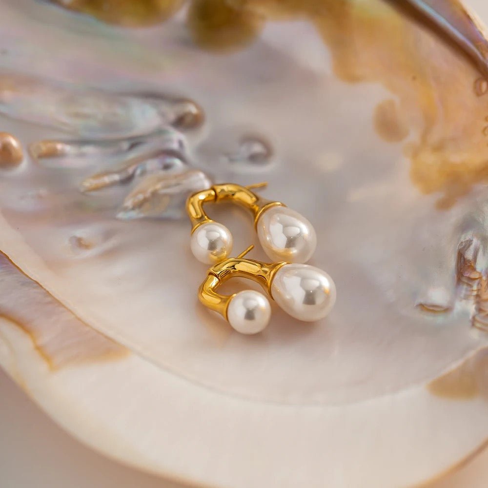 Statement Pearl Earrings