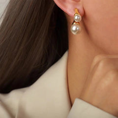 Statement Pearl Earrings
